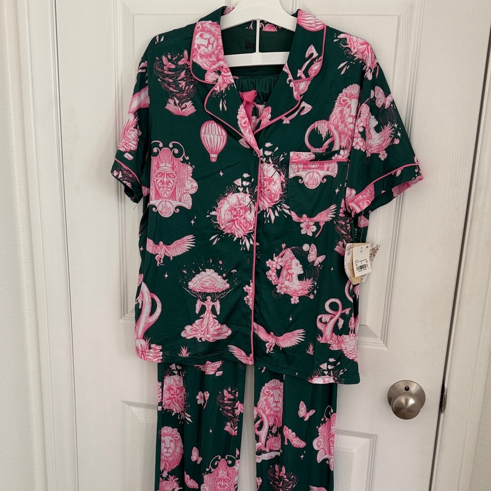 Wicked x Katie Kime women’s graphic pajama set - small